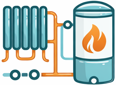 FlameTec system boiler installation layout