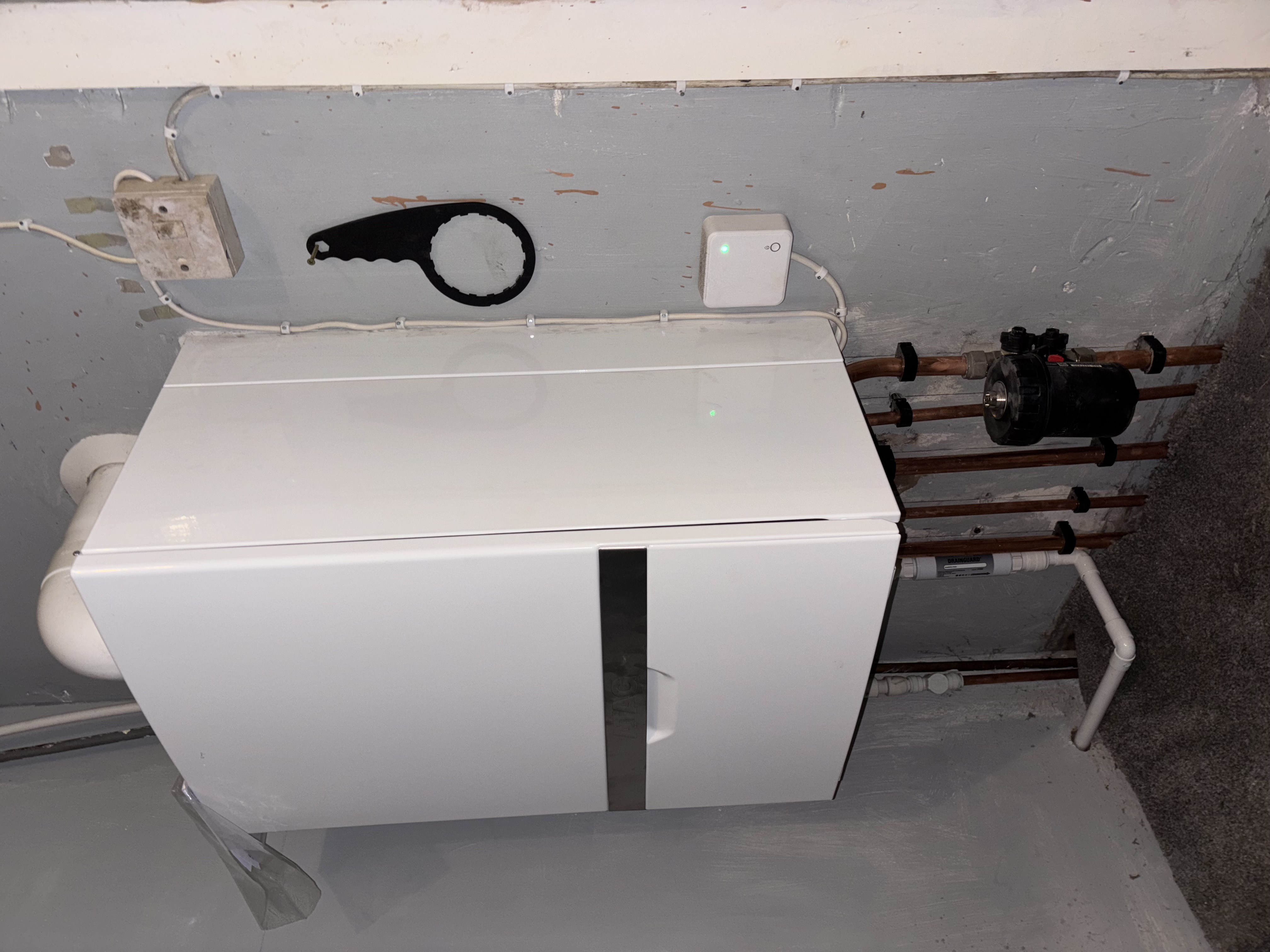 Finished ATAG boiler installation by FlameTec