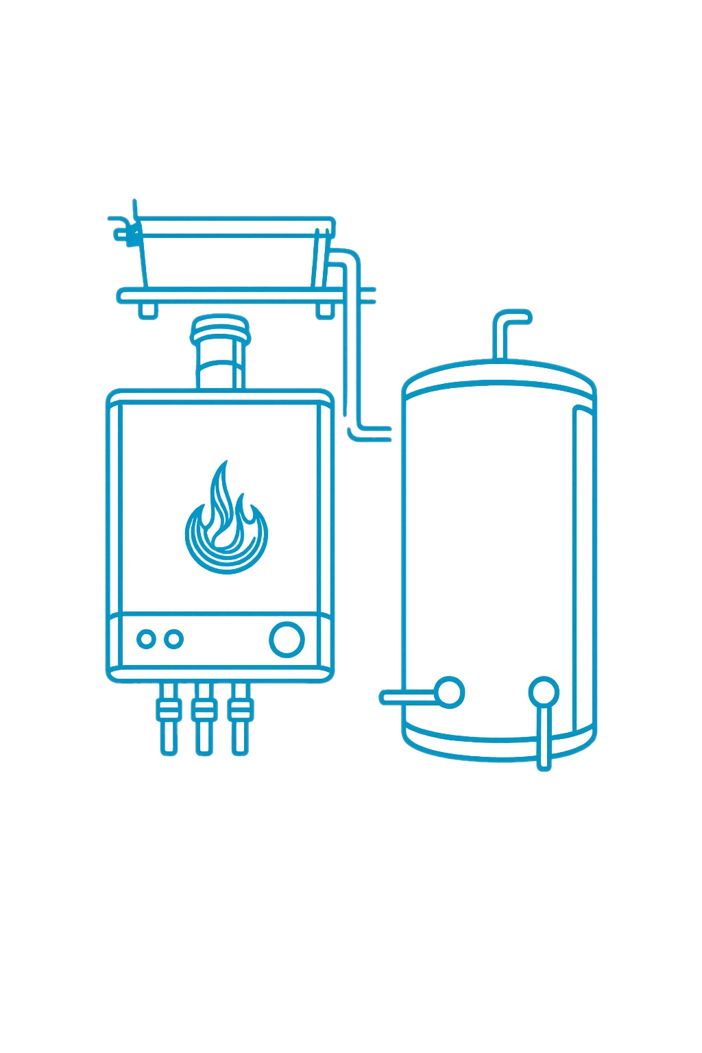 Regular boiler icon